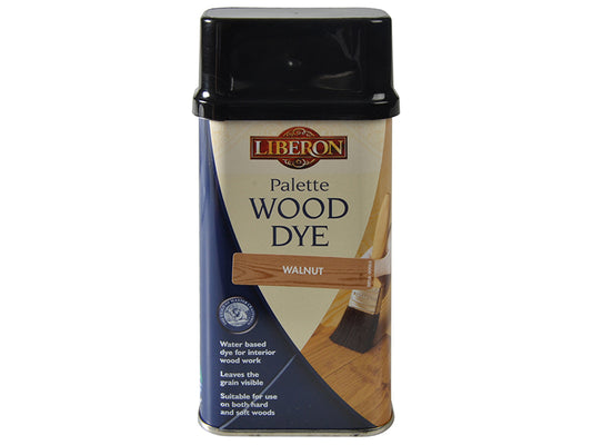 Liberon Palette Wood Dye Walnut 250ml LIBWDPW250