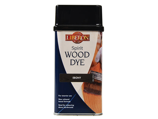 Liberon Spirit Wood Dye Ebony 250ml LIBWDSE250