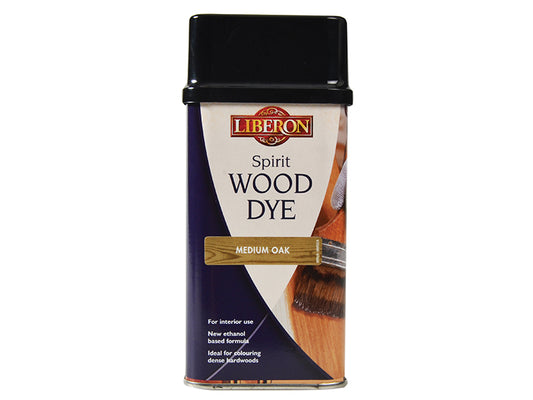 Liberon Spirit Wood Dye Medium Oak 250ml LIBWDSMO250