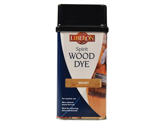 Liberon Spirit Wood Dye Walnut 250ml LIBWDSW250