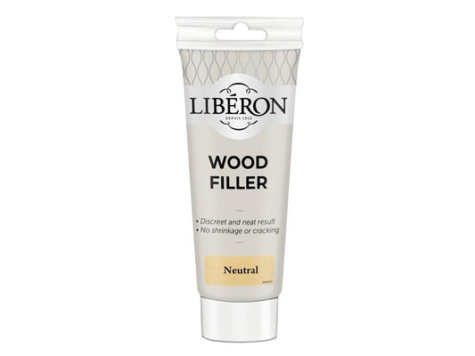 Liberon Wood Filler Neutral 150ml Interior and Exterior LIBWFN125N