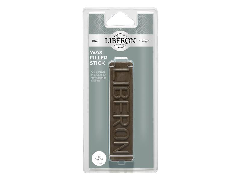 Liberon Wax Filler Stick 10 Dark Oak 50g LIBWFSDON