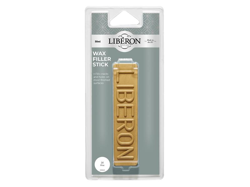 Liberon Wax Filler Stick 16 Pine 50g LIBWFSPN