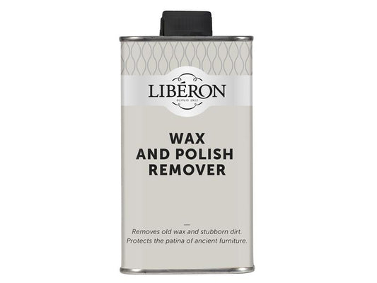 Liberon Wax & Polish Remover 250ml Coverage: 8-12m² per litre LIBWPR250N