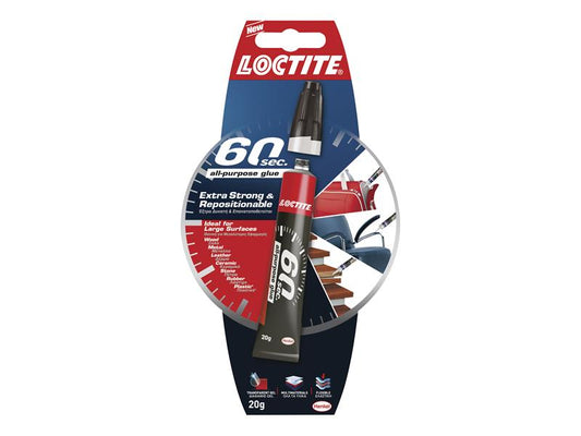 Loctite 60 Second All-Purpose Glue 20g LOC60SAPG