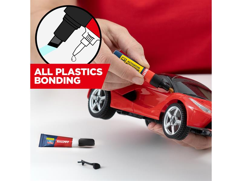 Loctite All Plastics Super Glue, Tube 4ml + Pen 2g LOCAP2GNR