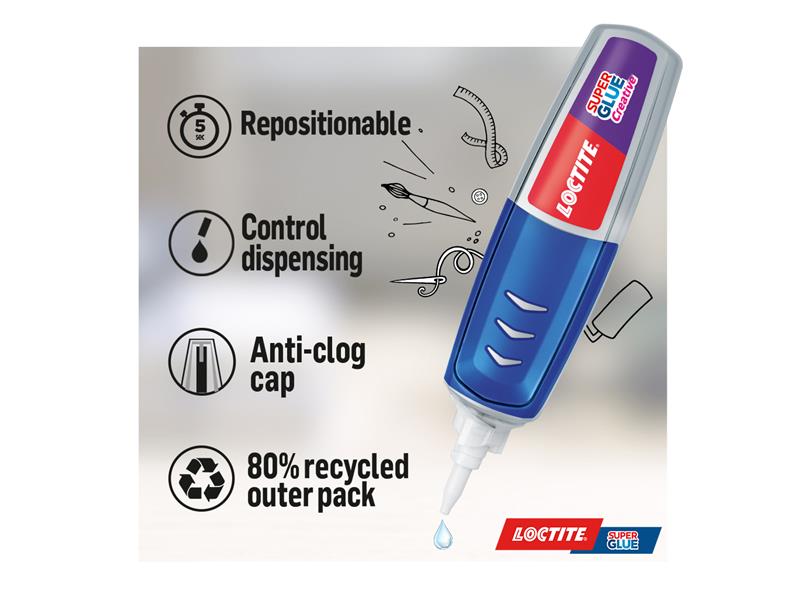 Loctite Super Glue Perfect Pen 4g LOCSGGPP4GNR
