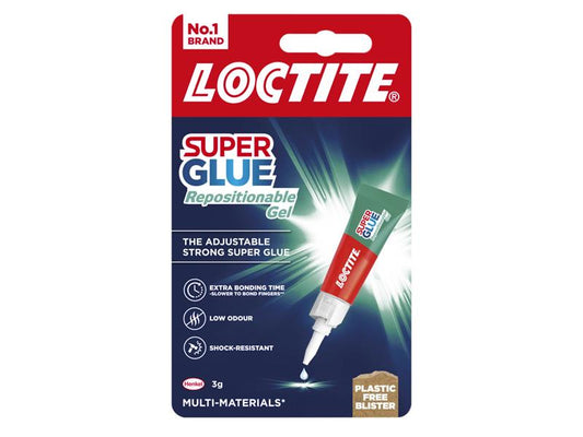 Loctite Repositionable Gel 3G Non Drip Can Use On Vertical Surfaces LOCSGRG3G