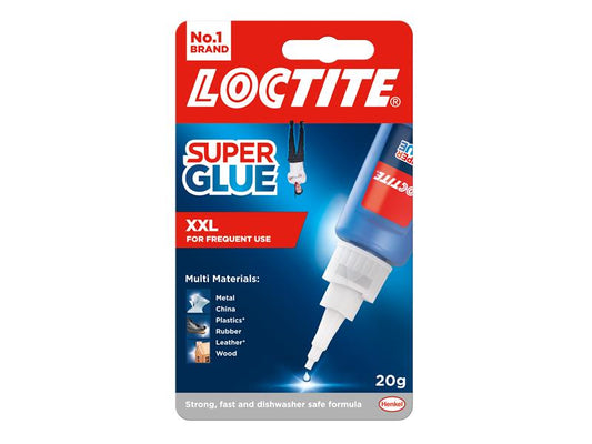 Loctite Super Glue Original XXL 20g Instant Powerful Bonds LOCSGXXL20G