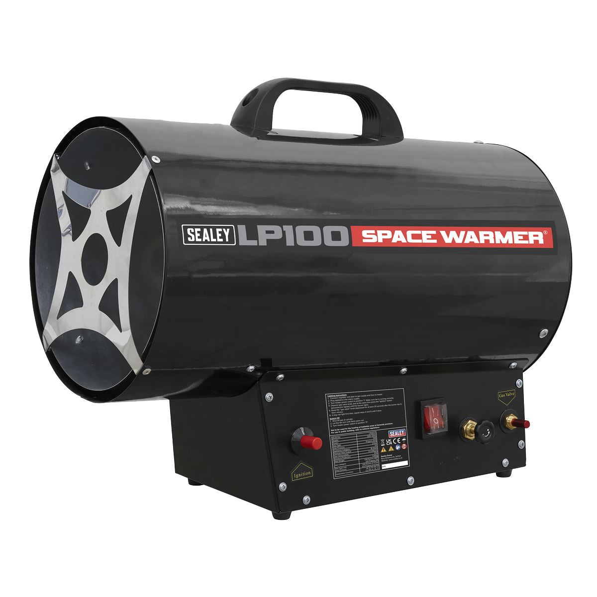 Sealey Space Warmer&reg; Propane Heater 61,000-102,000Btu/hr (18-30kW) LP100