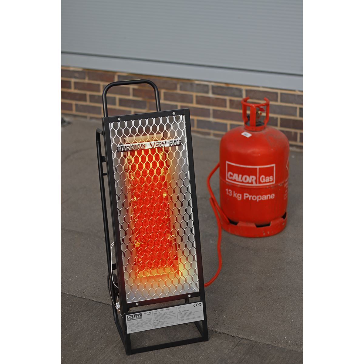 Sealey Space Warmer&reg; Industrial Propane Heater 35,000Btu/hr LPH35