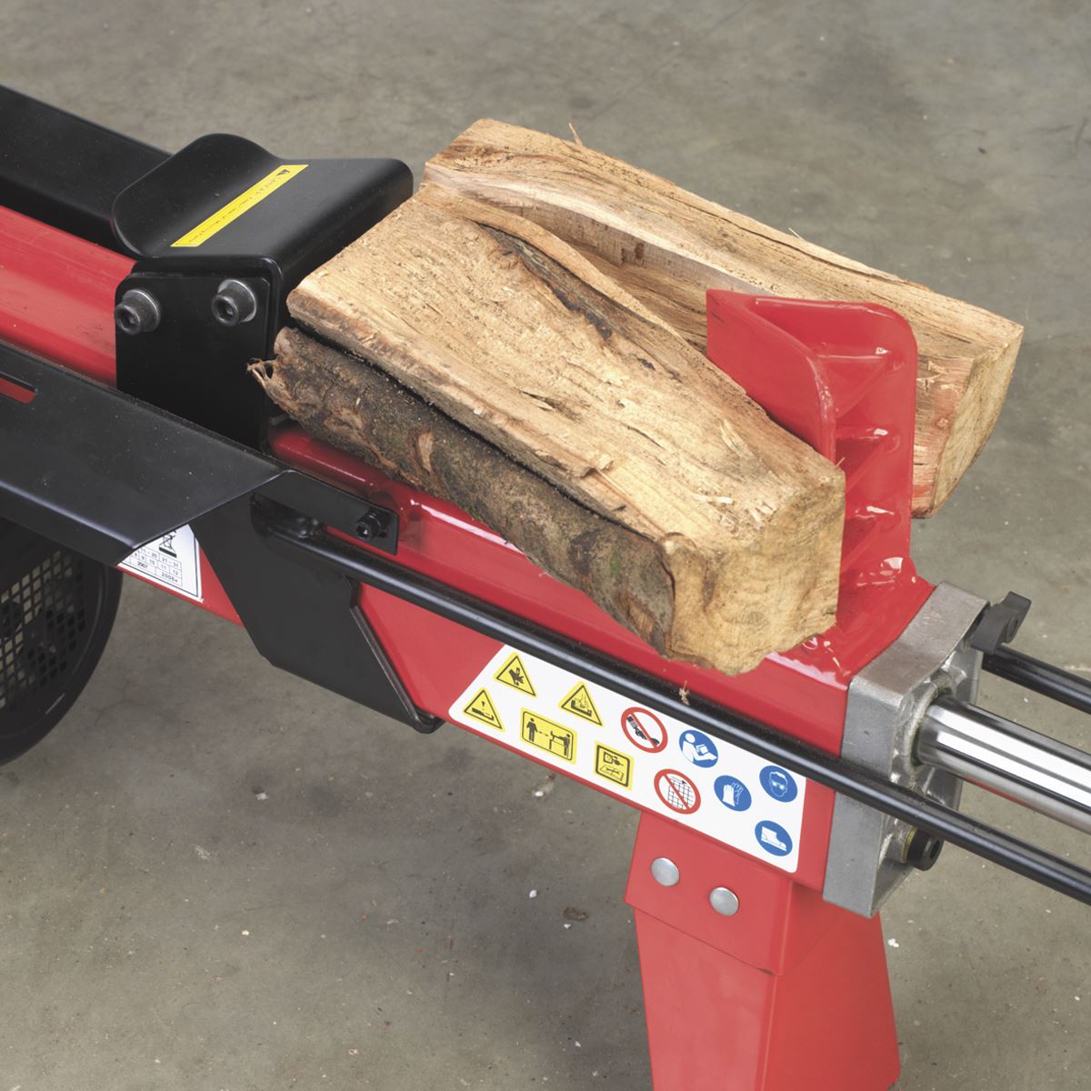 Sealey Horizontal Log Splitter 5 Tonne 520mm Capacity LS520H