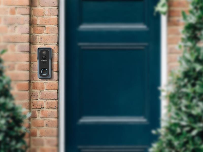 Link2Home Weatherproof (IP54) Battery Smart Doorbell LTHBELLB