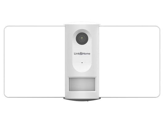 Link2Home Outdoor Smart Floodlight Camera 2K 4MP White LTHFLOODCAMW