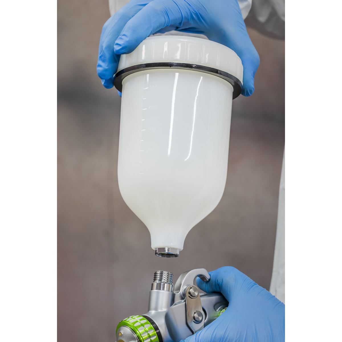 Sealey LVLP Gravity Feed Spray Gun - 1.4mm Set-Up LVLP01
