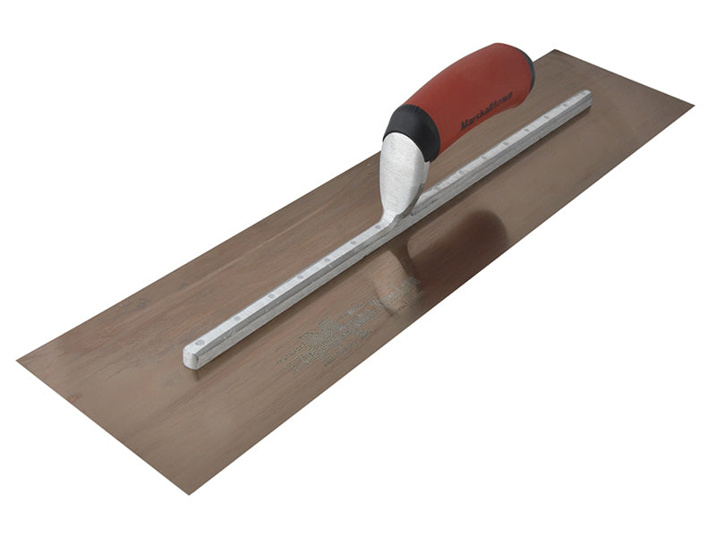 Marshalltown MXS205GD Golden Stainless Steel Finishing Trowel DuraSoft® 20 x 5in M/TMXS205GD