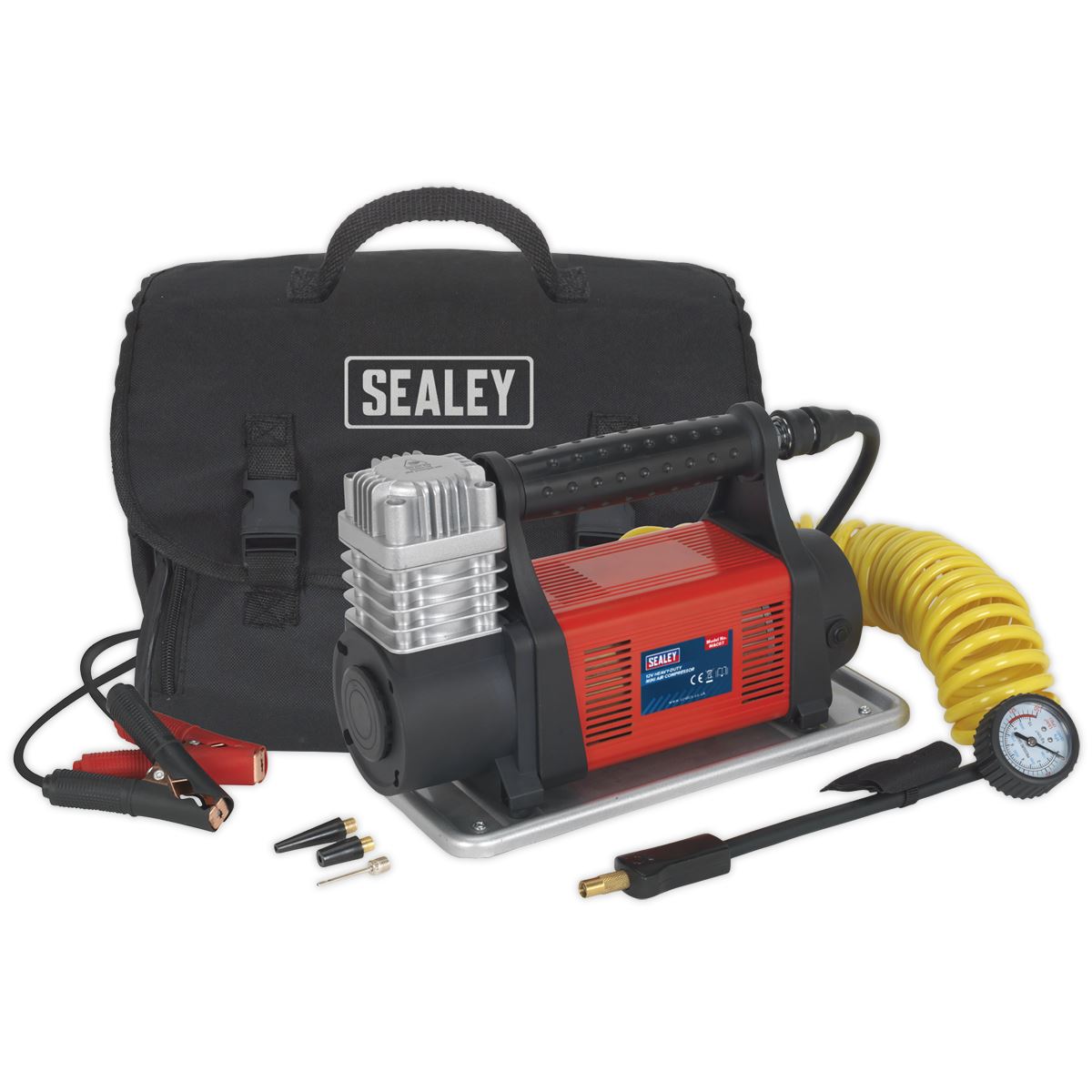 Sealey Tyre Inflator Mini Air Compressor 12V Heavy-Duty MAC07