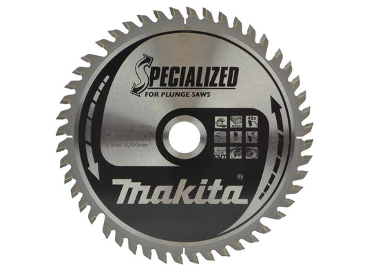Makita B-09298 Specialized Plunge Saw Blade 165 x 20mm x 48T MAKB09298