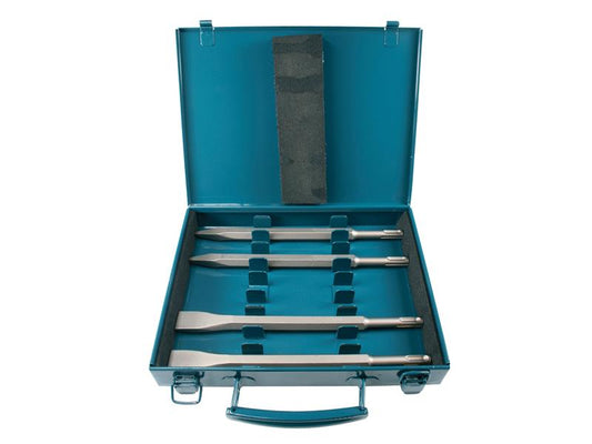 Makita D-08757 SDS-Plus Chisel Set, 4 Piece MAKD08757