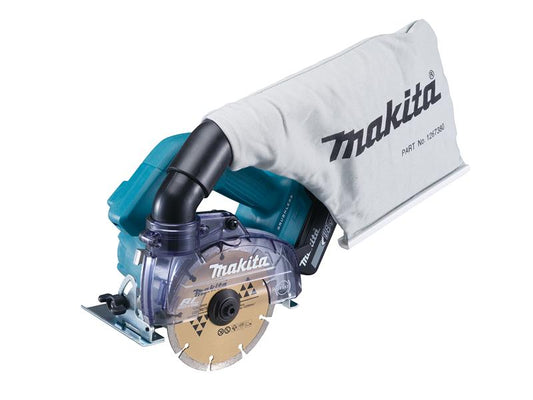 Makita Disc Cutter 18V 2 x 5.0Ah Li-ion Brushless LXT 125 x 20mm Bore DCC500RTJ