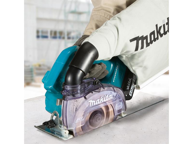 Makita Disc Cutter 18V 2 x 5.0Ah Li-ion Brushless LXT 125 x 20mm Bore DCC500RTJ