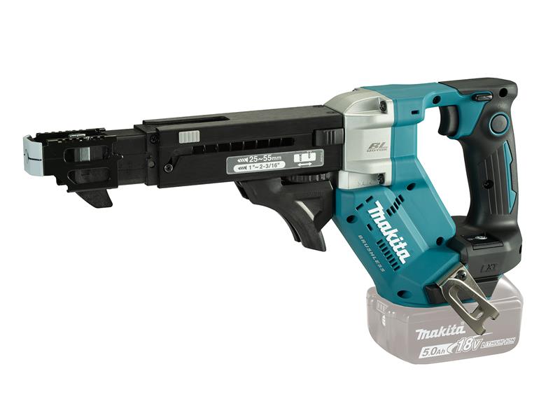 Makita LXT Auto Feed Screwdriver 18V Bare Unit Push Drive Technology DFR551Z