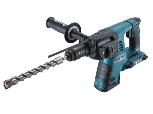 Makita DHR264ZJ SDS Plus Rotary Hammer 36V (2 x 18V) Bare Unit MAKDHR264ZJ