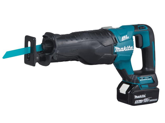 Makita DJR187RTE Brushless LXT Reciprocating Saw 18V 2 x 5.0Ah Li-ion MAKDJR187RTE