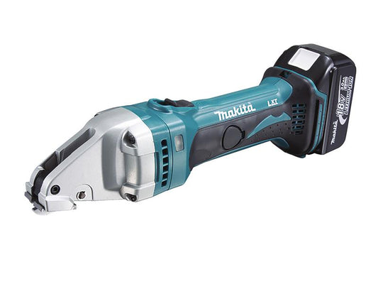 Makita Metal Shear 18V 2 x 5Ah Li-ion Cuts Stainless Aluminium Steel DJS161RTJ