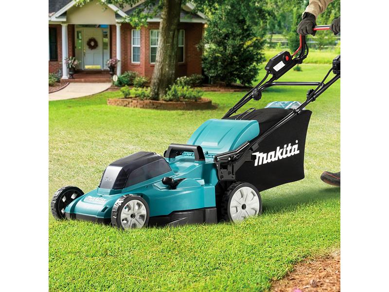 Makita Self Propelled Lawn Mower 36V (2 x 18V) 2 x 5.0Ah Li-ion DLM481CT2