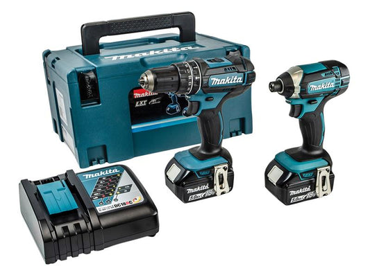 Makita DLX2131TJ Twin Pack 18V 2 x 5.0Ah Li-ion MAKDLX2131TJ