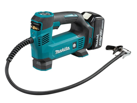Makita DMP180RT1J LXT Cordless Inflator 18V 1 x 5.0Ah Li-ion MAKDMP180RT1