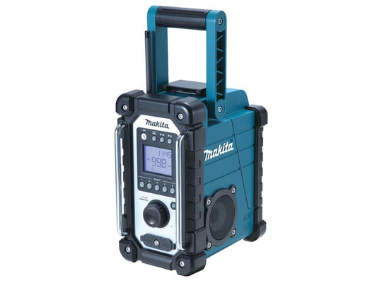 Makita DMR107 Job Site Radio Blue 240V & Li-ion Bare Unit MAKDMR107