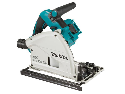 Makita DSP600ZJ Brushless LXT Plunge Saw 36V (2 x 18V) Bare Unit MAKDSP600ZJ