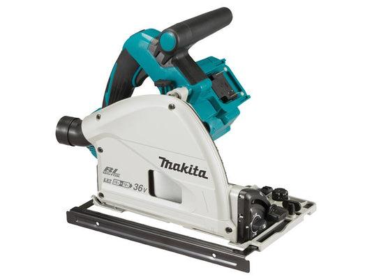 Makita DSP601ZJU Brushless LXT Plunge Saw with Wireless Unit 36V (2 x 18V) Bare Unit MAKDSP601ZJU