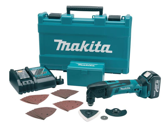 Makita DTM50RT1J LXT Multi-Tool & Accessory Kit 18V 1 x 5.0Ah Li-ion MAKDTM50RT1J