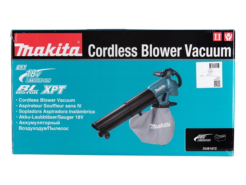 Makita DUB187Z LXT BL Blower Vacuum 18V Bare Unit MAKDUB187Z
