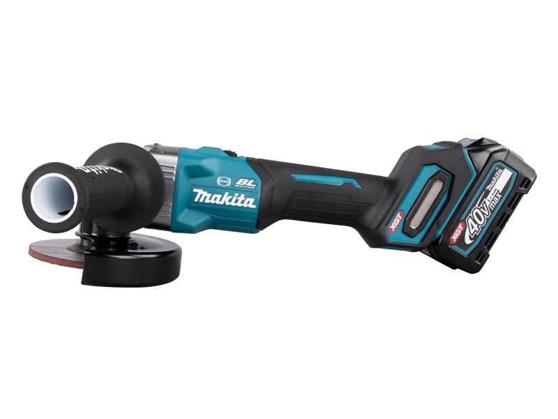 Makita XGT 125mm 40V BL Grinder 2 x 2.5Ah Li-ion MAKGA005GD2