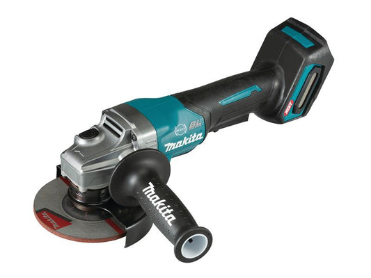 Makita Angle Grinder XGT 40V Bare Unit With Safety Paddle Switch GA013GZ