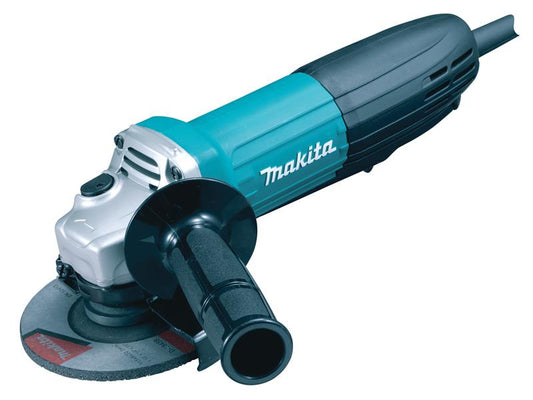 Makita Angle Grinder Paddle Switch 720W 240V 100mm With Side Handle GA4034