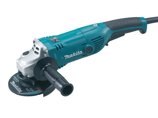 Makita Angle Grinder 125mm Paddle Switch 1050W 110V With Side Handle GA5021