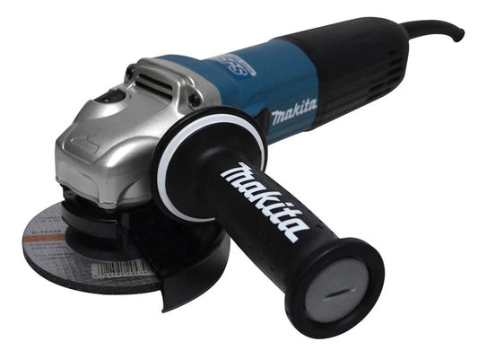 Makita Angle Grinder 125mm AVT 1100W 110V Anti Vibration Side Handle. GA5040R01