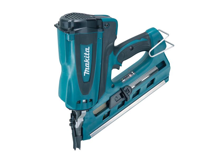 Makita First Fix Gas Nailer 7.2V 2 x 1.0Ah Li-ion Nail Length 50-90m MAKGN900SE
