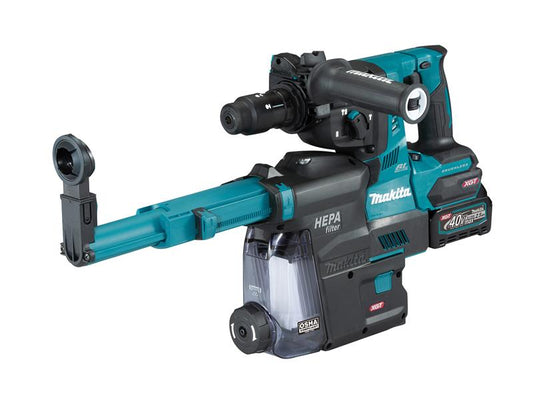 Makita HR004GD202 40Vmax Rotary Hammer BL + Extractor 40V 2 x 2.5Ah Li-ion MAKHR004GD22