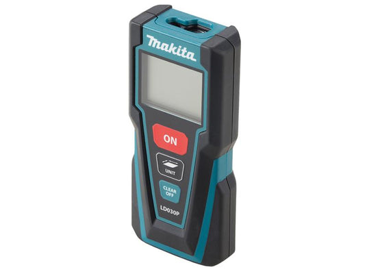 Makita Laser Distance Measure 30m Pocket Sized For Indoor Applications LD030P