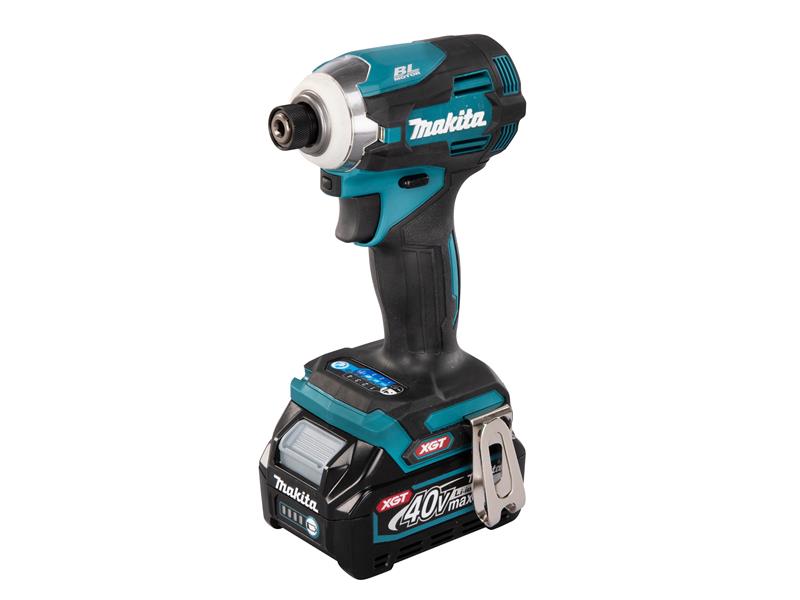 Makita Impact Wrench 40V 2 x 2.5Ah Li-ion Torque 220Nm 6.35mm 1/4in TD001GD201