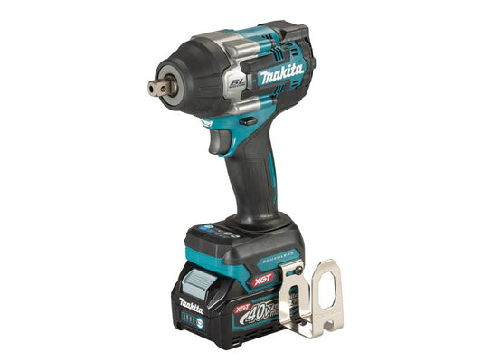 Makita Impact Wrench 40V 2 x 2.5Ah Li-ion BL Torque 1,100Nm 1/2"D - TW008GD201