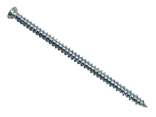 MASONMATE Self Tapping Concrete Frame Screw 7.5 x 132mm Pack Of 100 MAMCFS75132