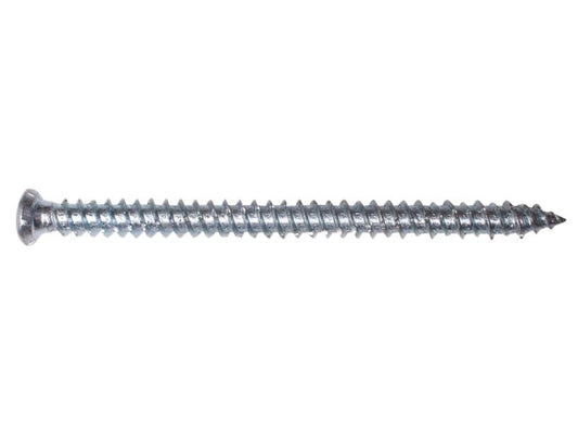 MASONMATE Self Tapping Concrete Frame Screw 7.5 x 52mm Pack Of 100 MAMCFS7552