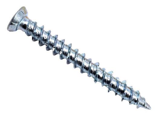 MASONMATE Self Tapping Concrete Frame Screw 7.5 x 62mm Pack Of 100 MAMCFS7562